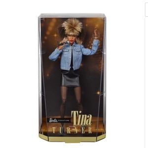 🎁🎁Queen of Rock & Roll Tina Turner Collectors Signature Barbie Doll - NIB!!